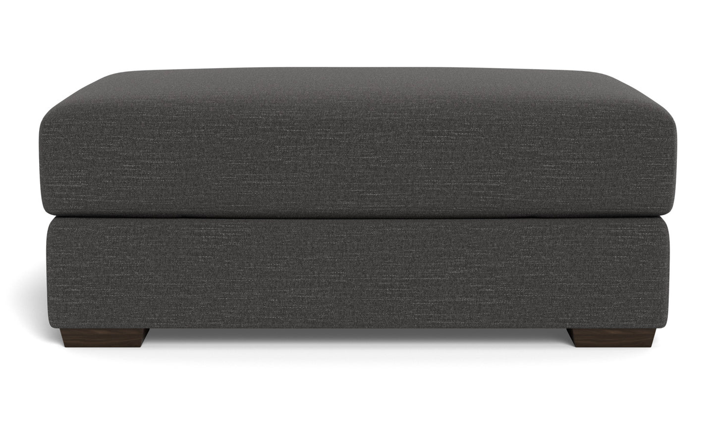 Austonian Ottoman - Curious Charcoal