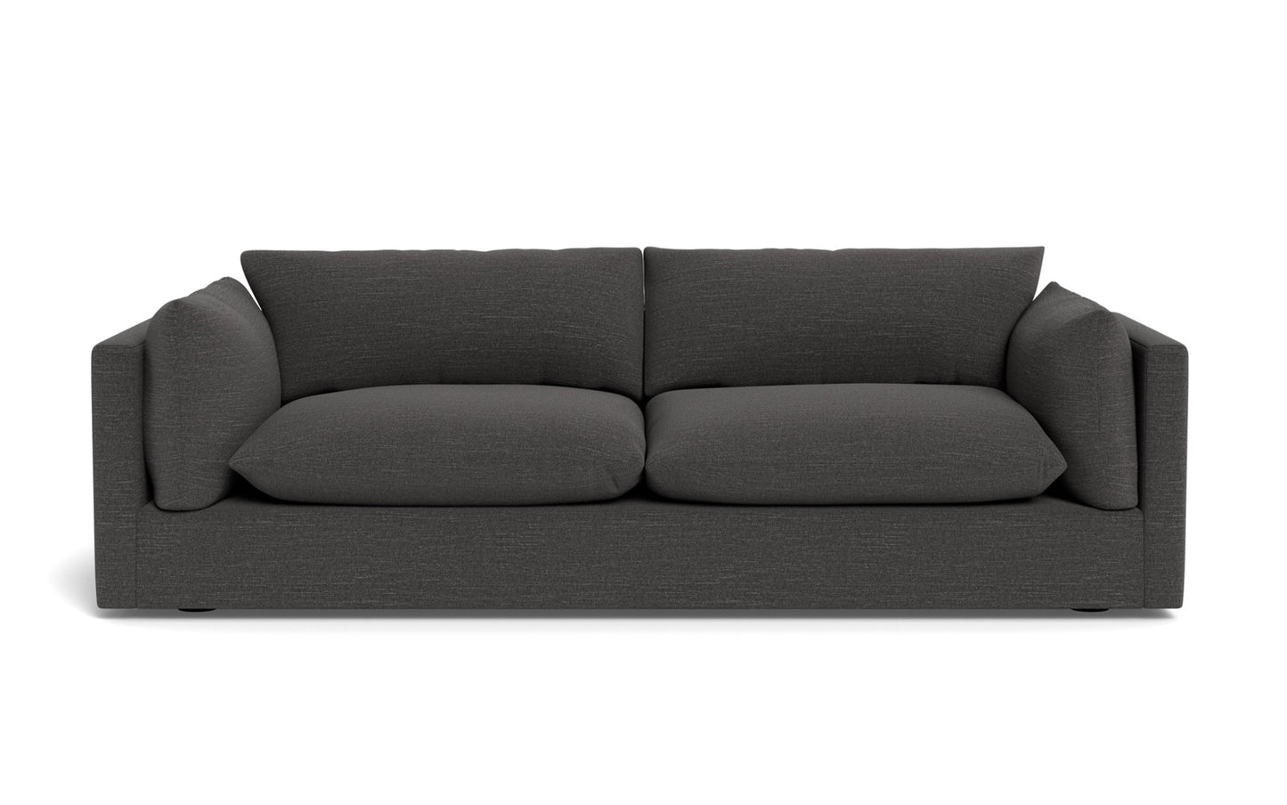 Soco 95" Sofa - Curious Charcoal