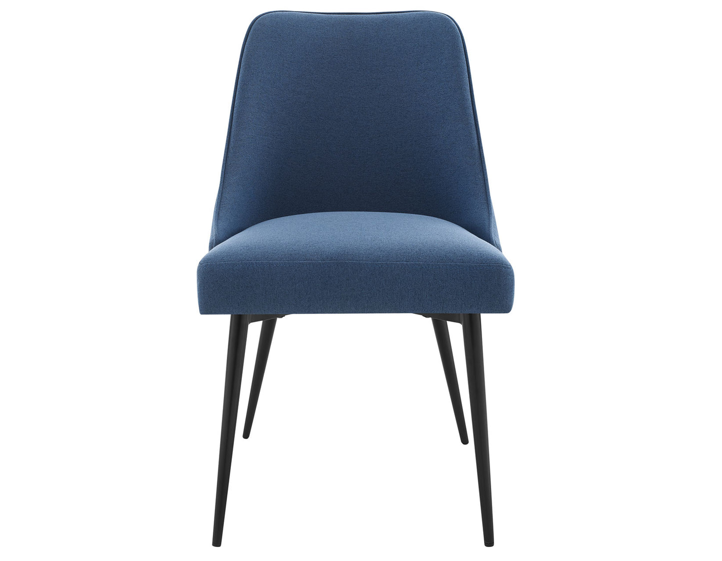 Colby Blue Fabric Dining Chairs (pr)