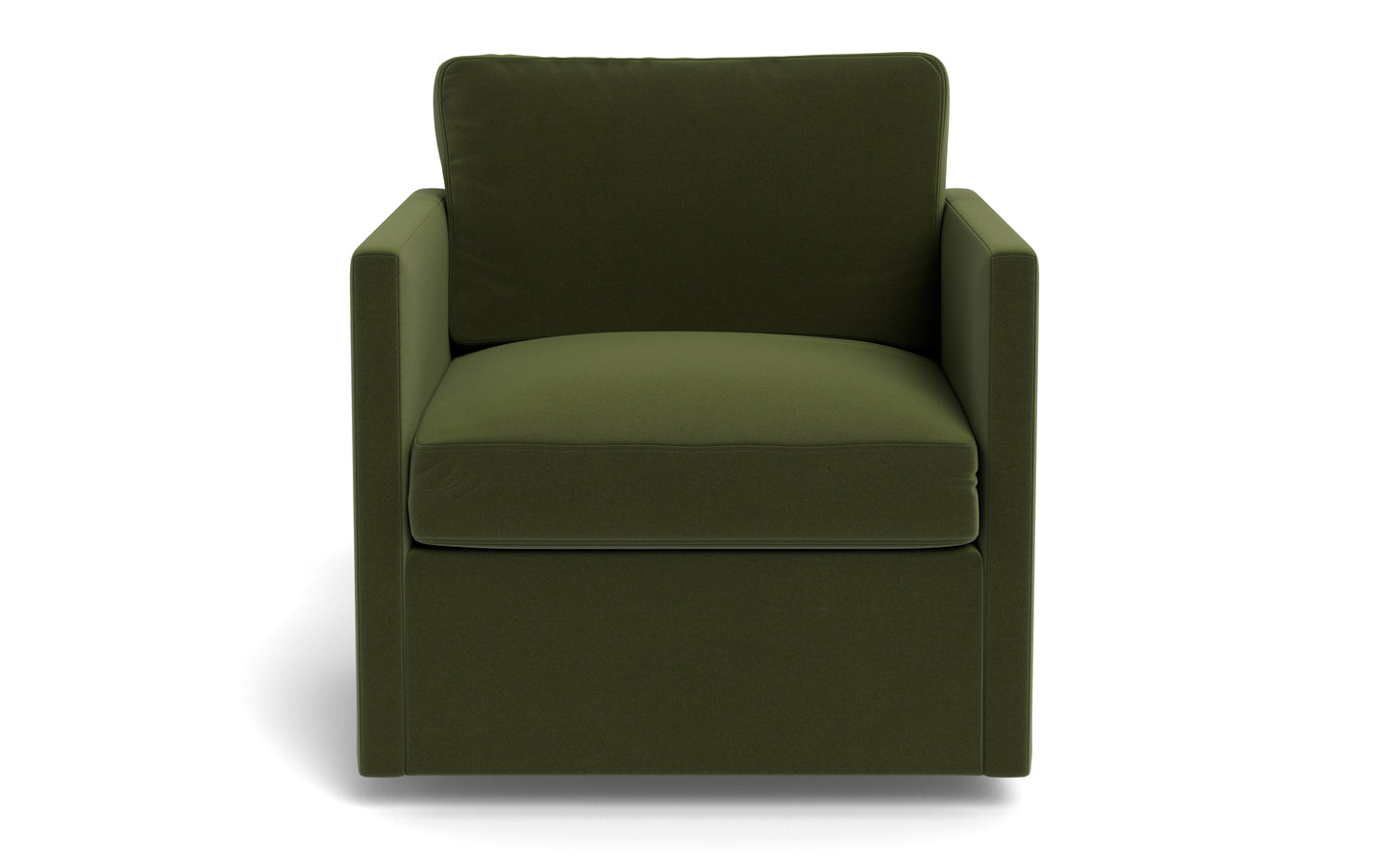 Crestview Swivel Arm Chair - Dream Olive