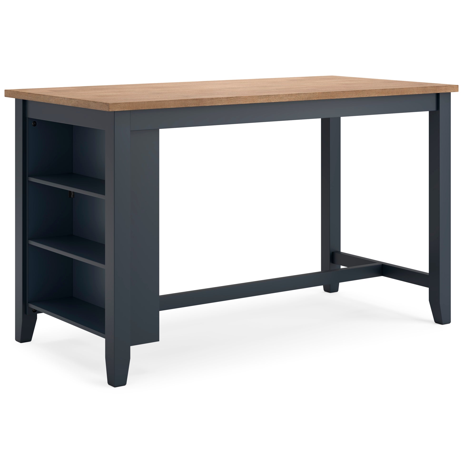 Georgina Counter Table - Natural Blue
