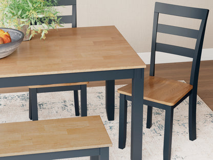 Georgina 6pc Dining Set - Natural White