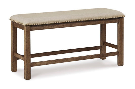 Mara Upholstered Counter Bench -