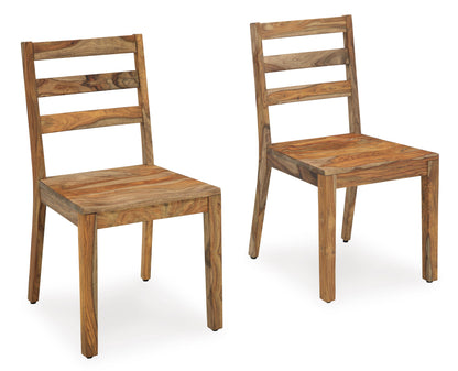 Dahlia Wooden Side Chairs (set of 2) -