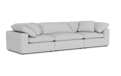 Fluffy 3pc Sofa - Delray Smoke