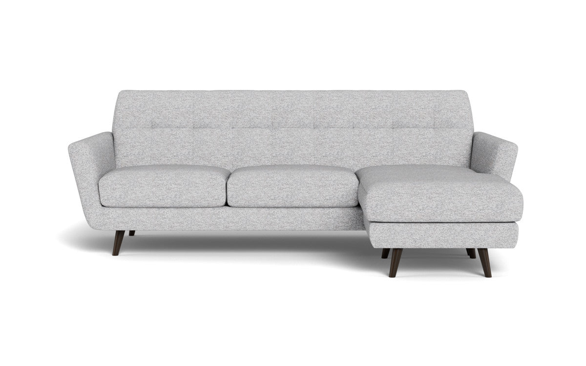 Lamar 96" Reversible Chaise Sofa - Delray Smoke