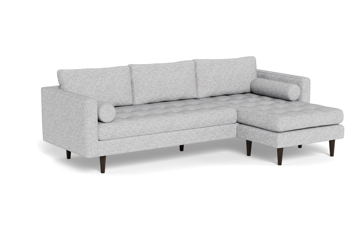 Ladybird 104" Reversible Sofa Chaise - Delray Smoke