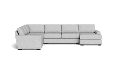 Mas Mesa 162" Deep Corner Sectionals w. Right Chaise - Delray Smoke