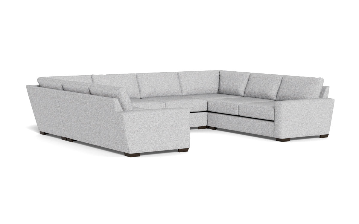 Mas Mesa 166" Deep Condo U Sectional - Delray Smoke