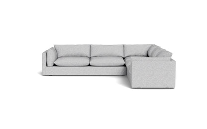 SoCo 124" Corner Sectional - Delray Smoke