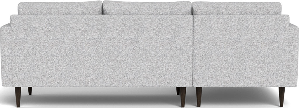 Wallace 98" Left Chaise Sectional - Delray Smoke
