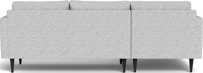 Wallace 98" Left Chaise Sectional - Delray Smoke