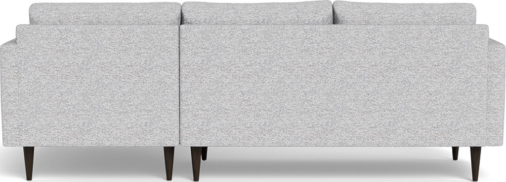 Wallace 98" Right Chaise Sectional - Delray Smoke