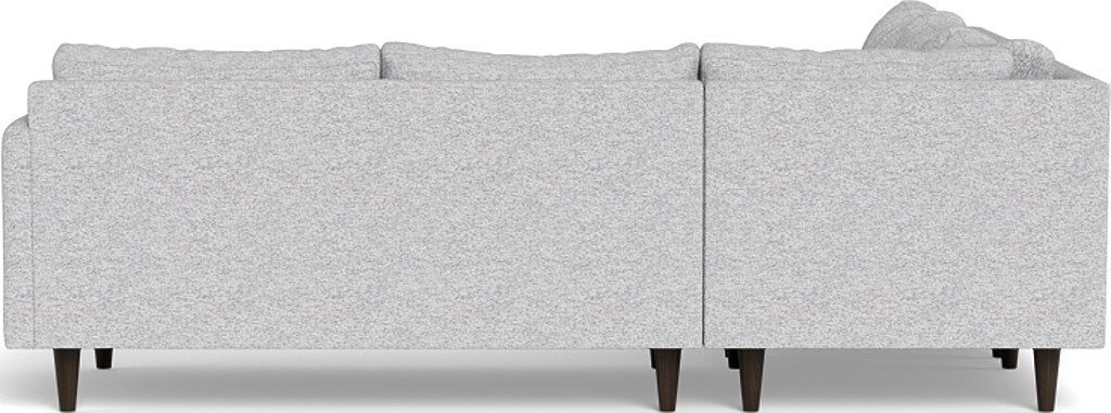 Wallace 102" Untufted Corner Sectional - Delray Smoke