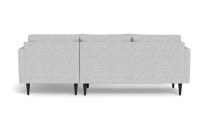 Wallace 98" Untufted Right Chaise Sectional - Delray Smoke