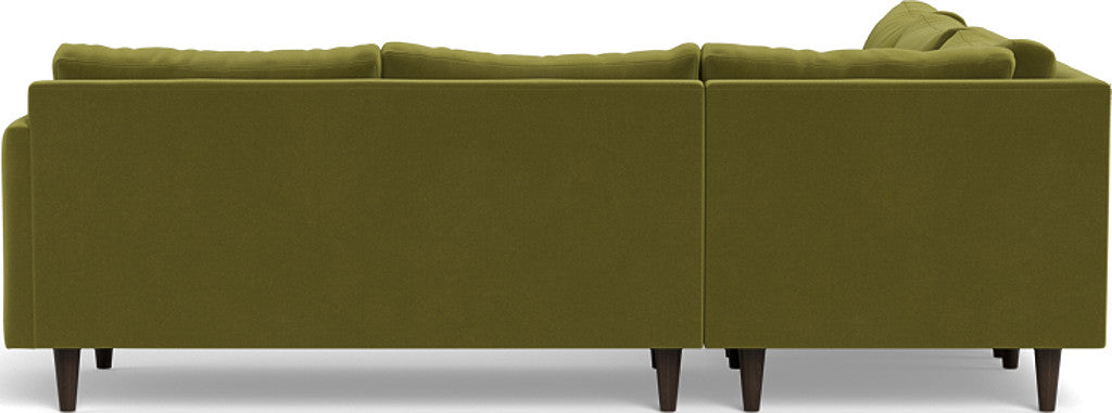 Wallace 102" Untufted Corner Sectional - Dream Apple