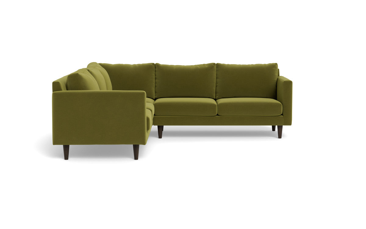 Wallace 102" Untufted Corner Sectional - Dream Apple
