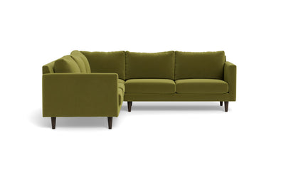 Wallace 102" Untufted Corner Sectional - Dream Apple