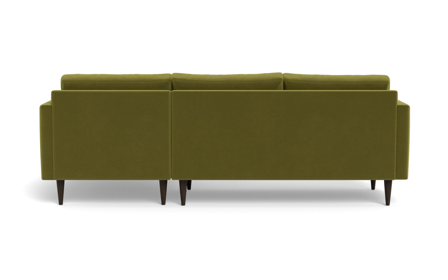 Wallace 98" Untufted Right Chaise Sectional - Dream Apple