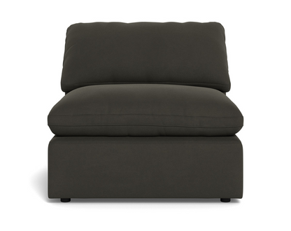 Fluffy Small Armless Chair - Dream Apple