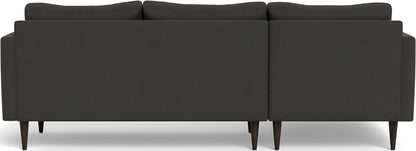 Wallace 98" Untufted Left Chaise Sectional - Dream Chocolate