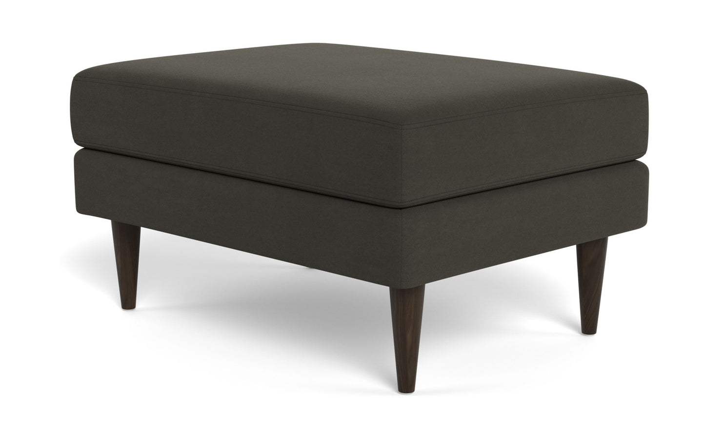 Wallace Untufted Ottoman - Dream Chocolate