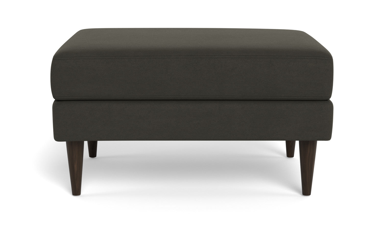 Wallace Untufted Ottoman - Dream Apple