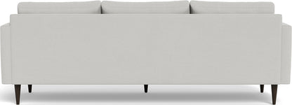 Wallace 98" Untufted Estate Sofa - Dream Chocolate
