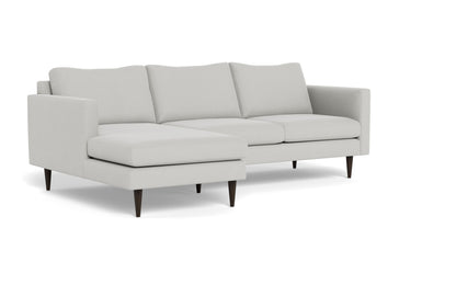 Wallace 98" Untufted Left Chaise Sectional - Dream Dove