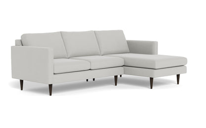 Wallace 98" Untufted Right Chaise Sectional - Dream Dove