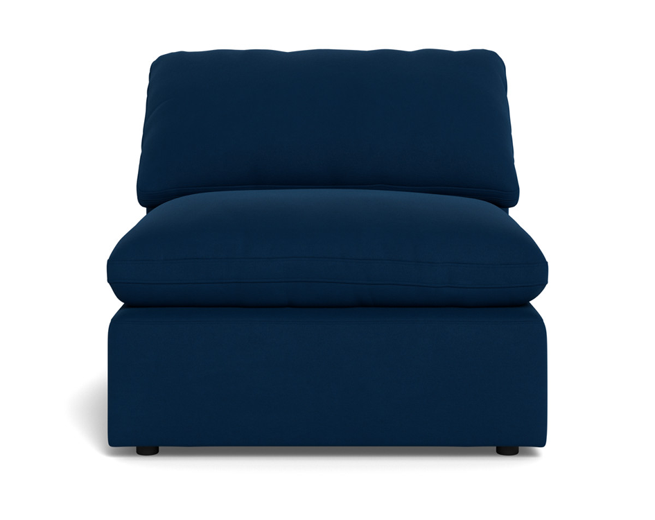Fluffy Small Armless Chair - Dream Dove
