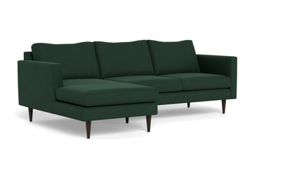 Wallace 98" Untufted Left Chaise Sectional - Dream Forest