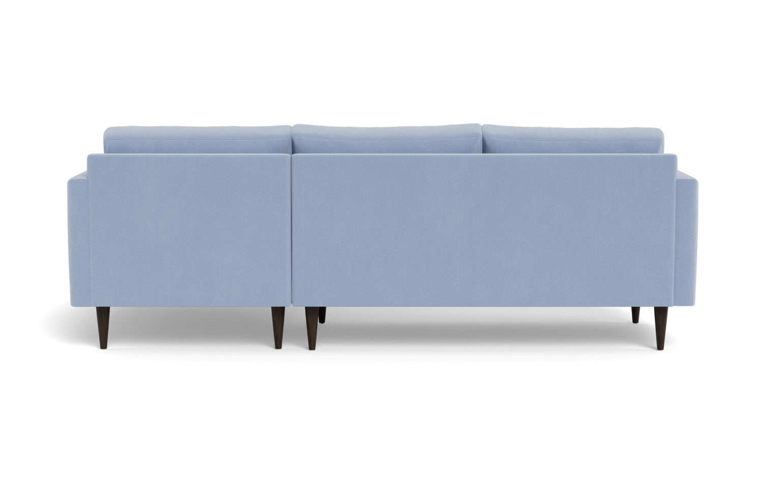 Wallace 98" Untufted Right Chaise Sectional - Dream French Blue