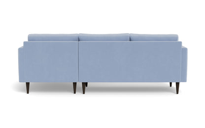 Wallace 98" Untufted Right Chaise Sectional - Dream French Blue