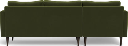 Wallace 98" Untufted Left Chaise Sectional - Dream French Blue