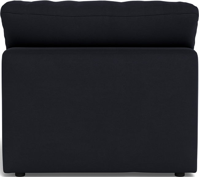 Fluffy Small Armless Chair - Dream Olive
