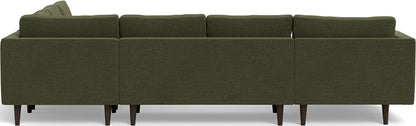 Ladybird 133" Corner Sectional with Left Chaise - Elliot Avocado