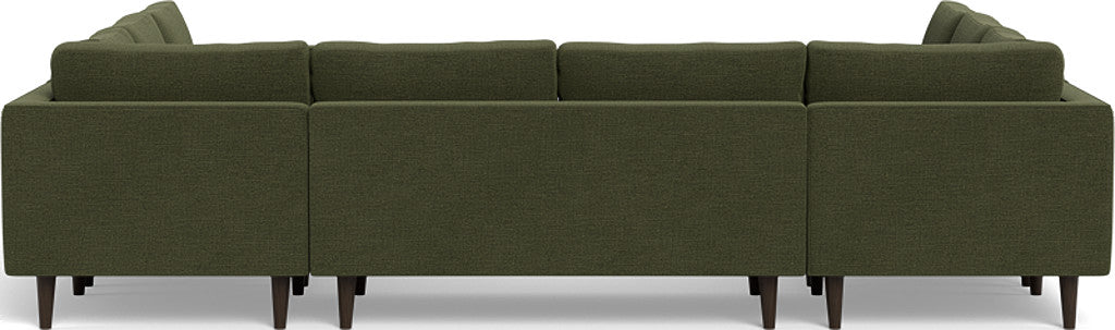 Ladybird 134" U Sectional - Elliot Avocado