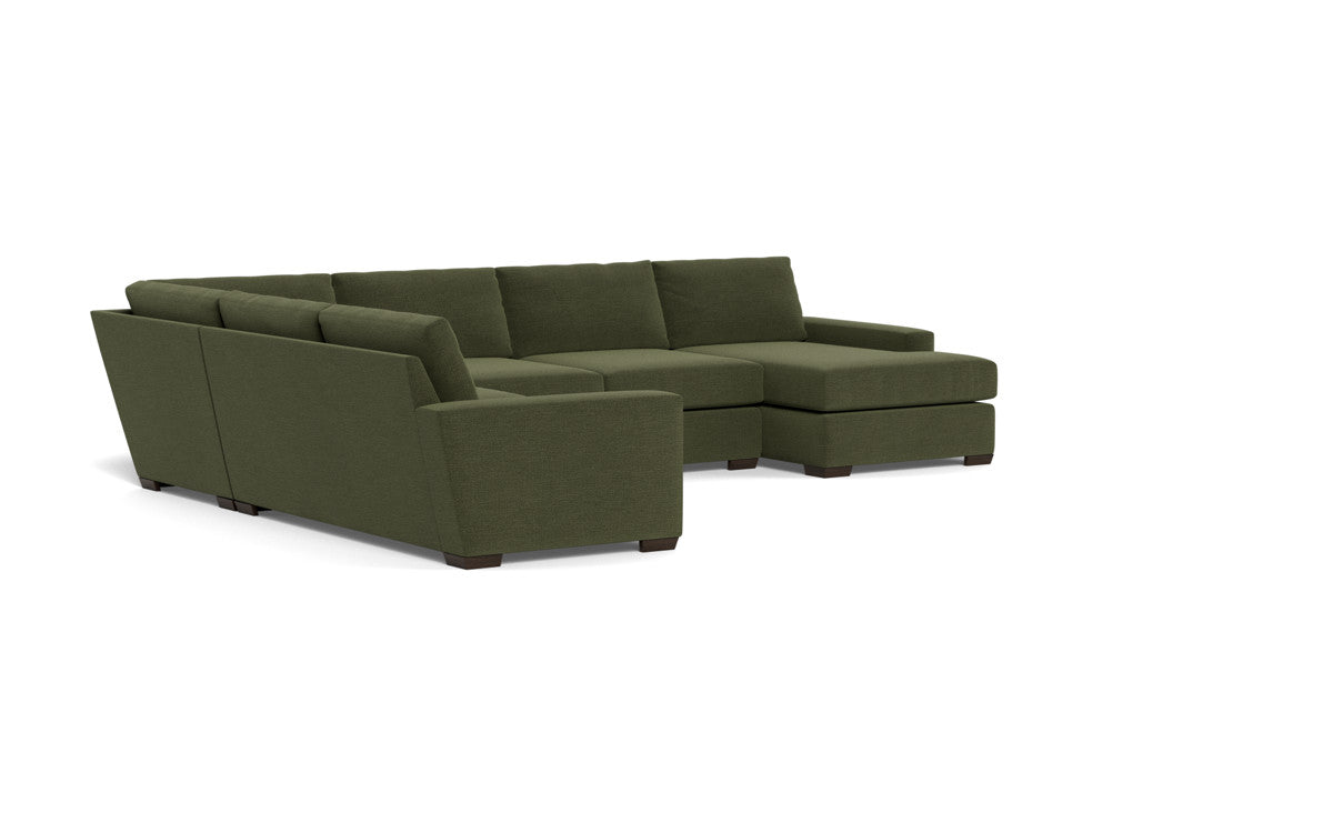 Mas Mesa 162" Deep Corner Sectionals w. Right Chaise - Elliot Avocado