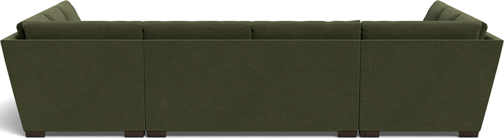 Mas Mesa 166" Deep Condo U Sectional - Elliot Avocado