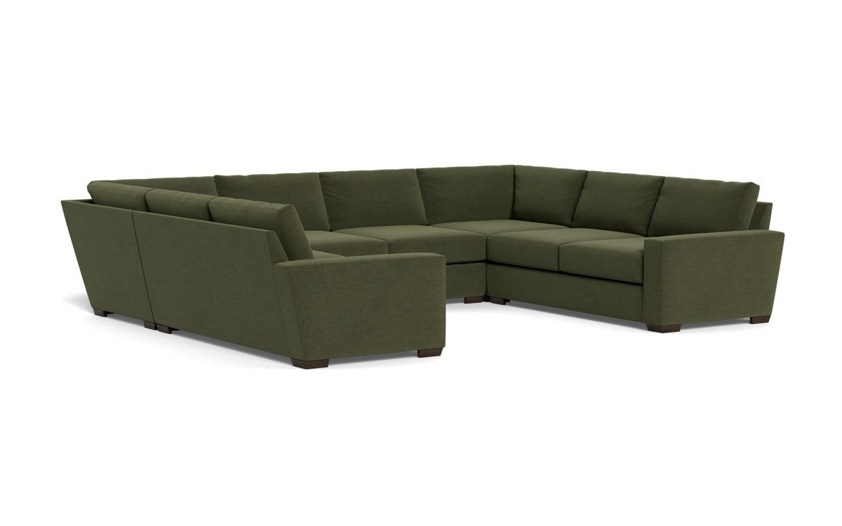 Mas Mesa 166" Deep Condo U Sectional - Elliot Avocado