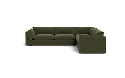 SoCo 124" Corner Sectional - Elliot Avocado