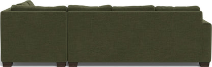 Track 121" Right Chaise Sectional - Elliot Avocado