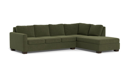 Track 121" Right Chaise Sectional - Elliot Avocado