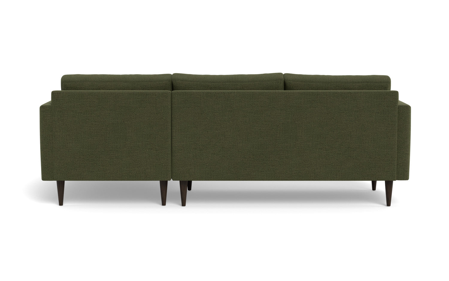 Wallace 98" Untufted Right Chaise Sectional - Elliot Avocado