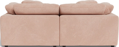 Fluffy 2 Piece Sofa w/Otto - Elliot Blush