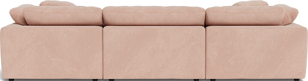 Fluffy 3pc Sofa - Elliot Blush