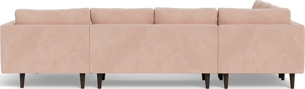 Ladybird 133" Corner Sectionals w. Right Chaise - Elliot Blush