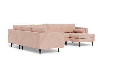 Ladybird 133" Corner Sectionals w. Right Chaise - Elliot Blush