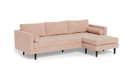 Ladybird 104" Reversible Sofa Chaise - Elliot Blush